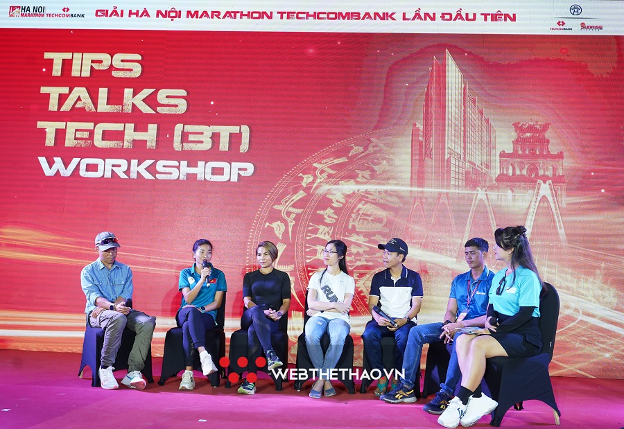 Nhà vô địch SEA Games Nguyễn Thị Oanh gây chú ý trước ngày đua Techcombank Marathon 2022