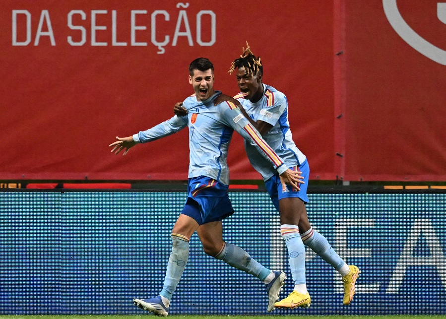 Ronaldo và Bồ Đào Nha trao vé vào VCK Nations League cho Tây Ban Nha Ronaldo và Bồ Đào Nha trao vé vào VCK Nations League cho Tây Ban Nha