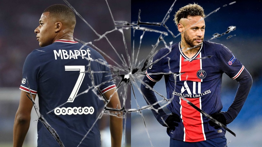 Neymar-Mbappe: Căng thẳng và “chiến tranh lạnh” ở PSG