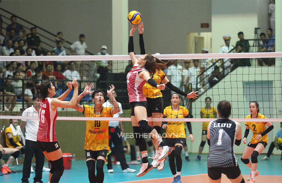Giải bóng chuyền nữ Cúp LienVietPostBank 2022 có hệ thống "mắt thần"