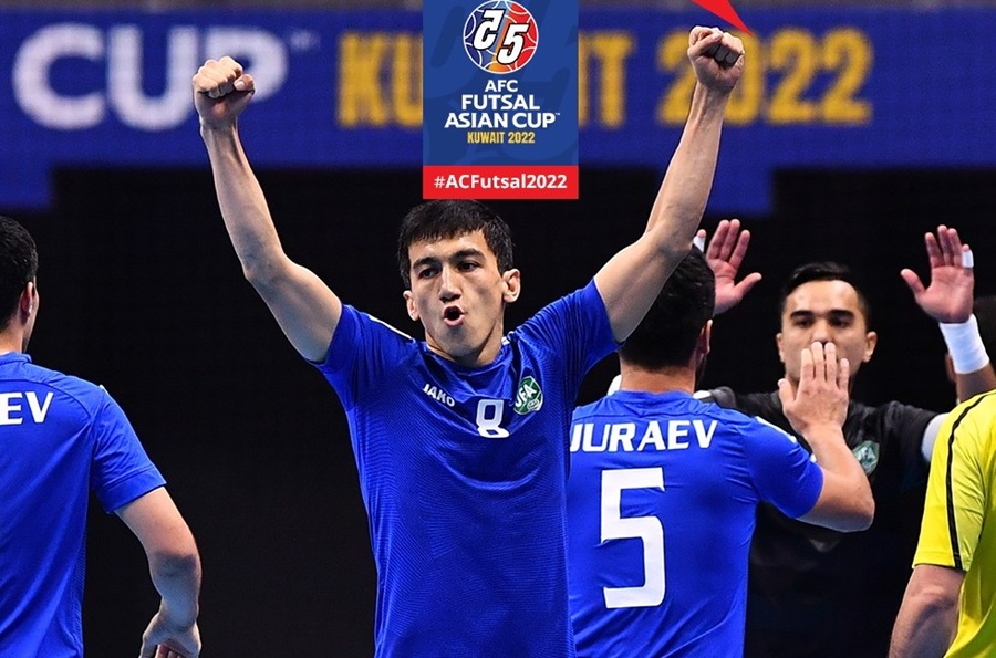 Thái Lan thảm bại trước Uzbekistan ở tranh hạng Ba futsal châu Á 2022