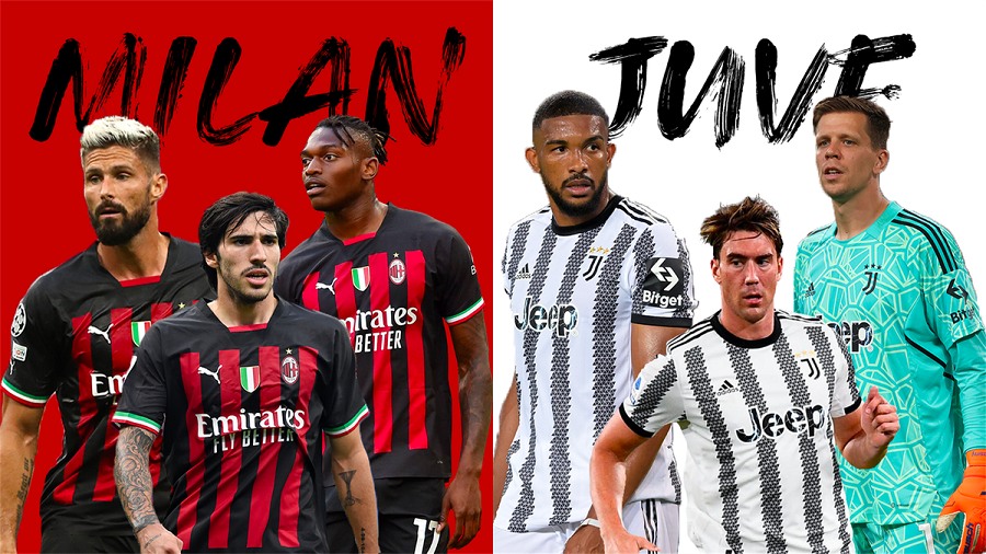 AC Milan vs Juventus: Rafael Leao xuất sắc gần bằng Kaka và Ibra