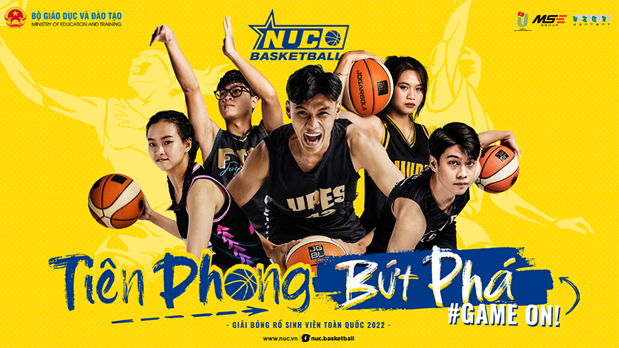 Giải bóng rổ Sinh viên toàn quốc 2022: Khơi dậy tiềm năng, thắp lửa tình yêu trái bóng cam