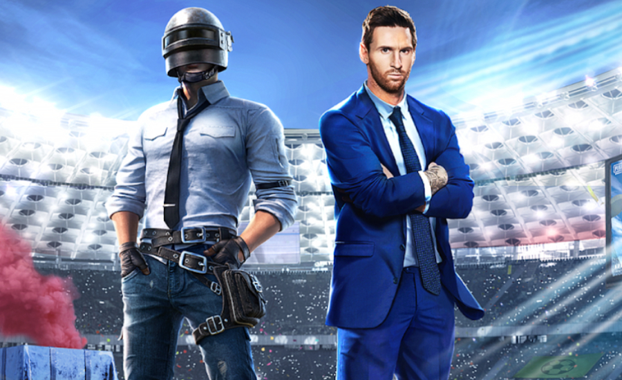 PUBG Mobile hợp tác cùng Lionel Messi đối đầu Cristiano Ronaldo và Free Fire