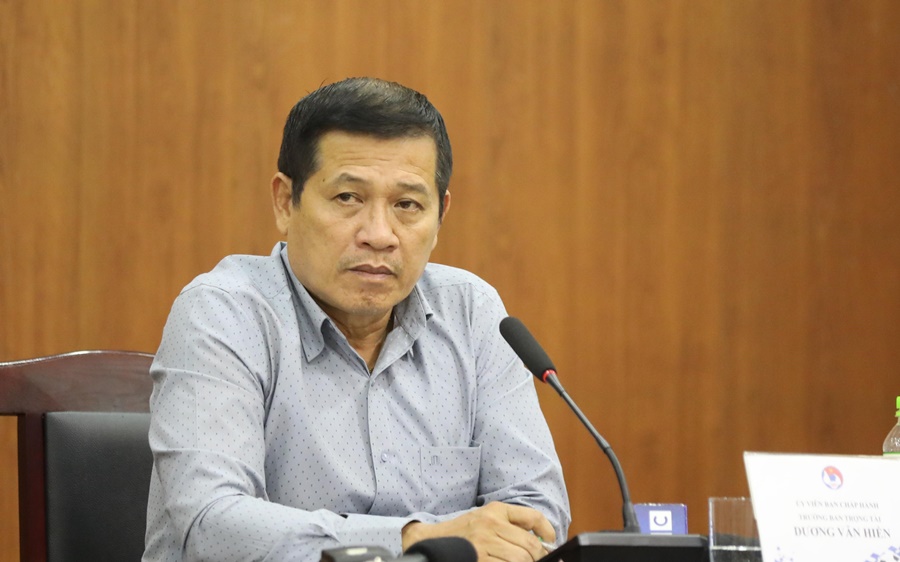 Không còn thành viên BCH, ông Dương Văn Hiền vẫn giữ chức Trưởng ban Trọng tài VFF