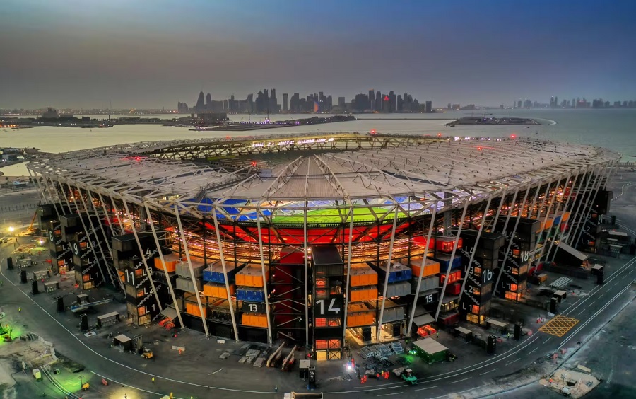 Thăm SVĐ 974 tại World Cup 2022: Chiếc “container” có thể tháo rời