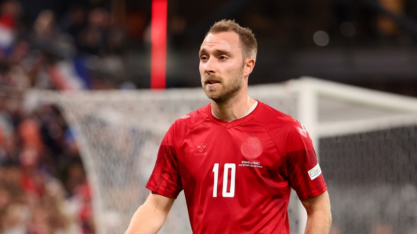 Đội hình ra sân chính thức Đan Mạch vs Tunisia: Eriksen có mặt