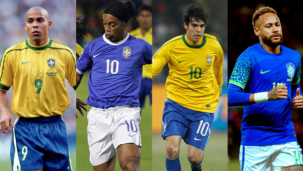 Nhìn lại sắc xanh vàng đặc trưng của đội tuyển Brazil qua các kỳ World Cup gần đây