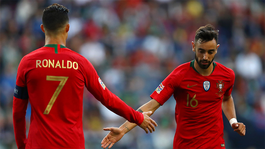 Có hay không mâu thuẫn Ronaldo và Bruno Fernandes?