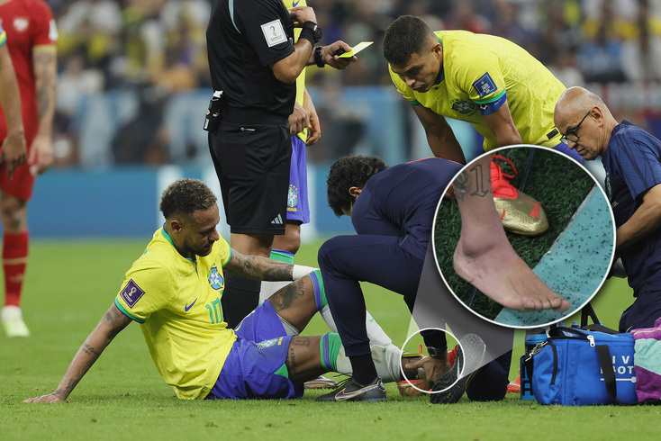 Cả đất nước Brazil nín thở dõi theo giọt nước mắt của Neymar