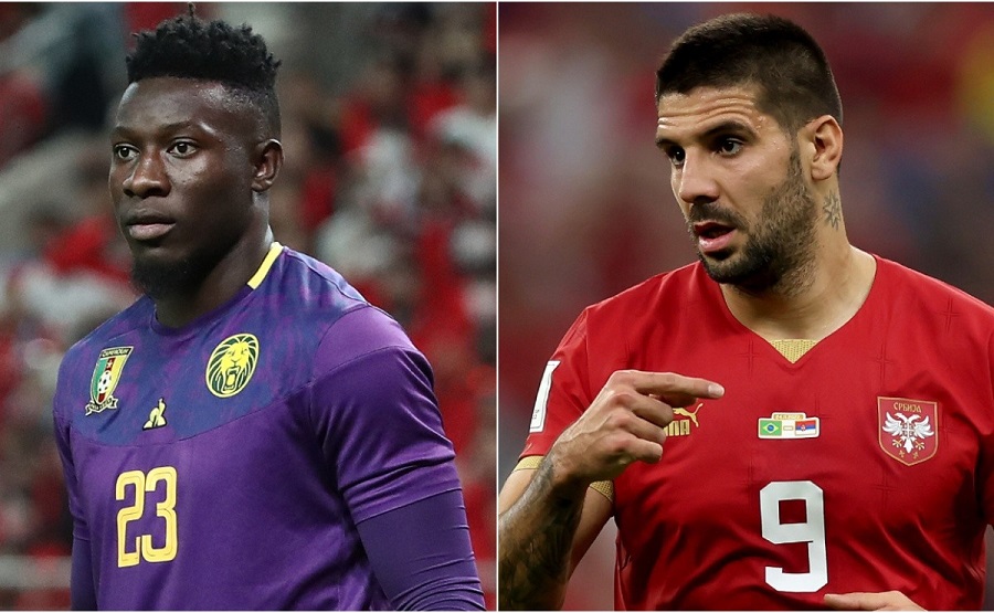 Đội hình ra sân chính thức Cameroon vs Serbia: Súng 2 nòng trở lại