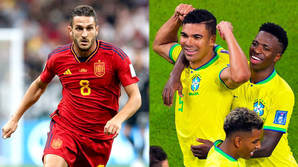 Tiền vệ Tây Ban Nha tuyên bố không sợ ai ở vòng knock-out, kể cả Brazil