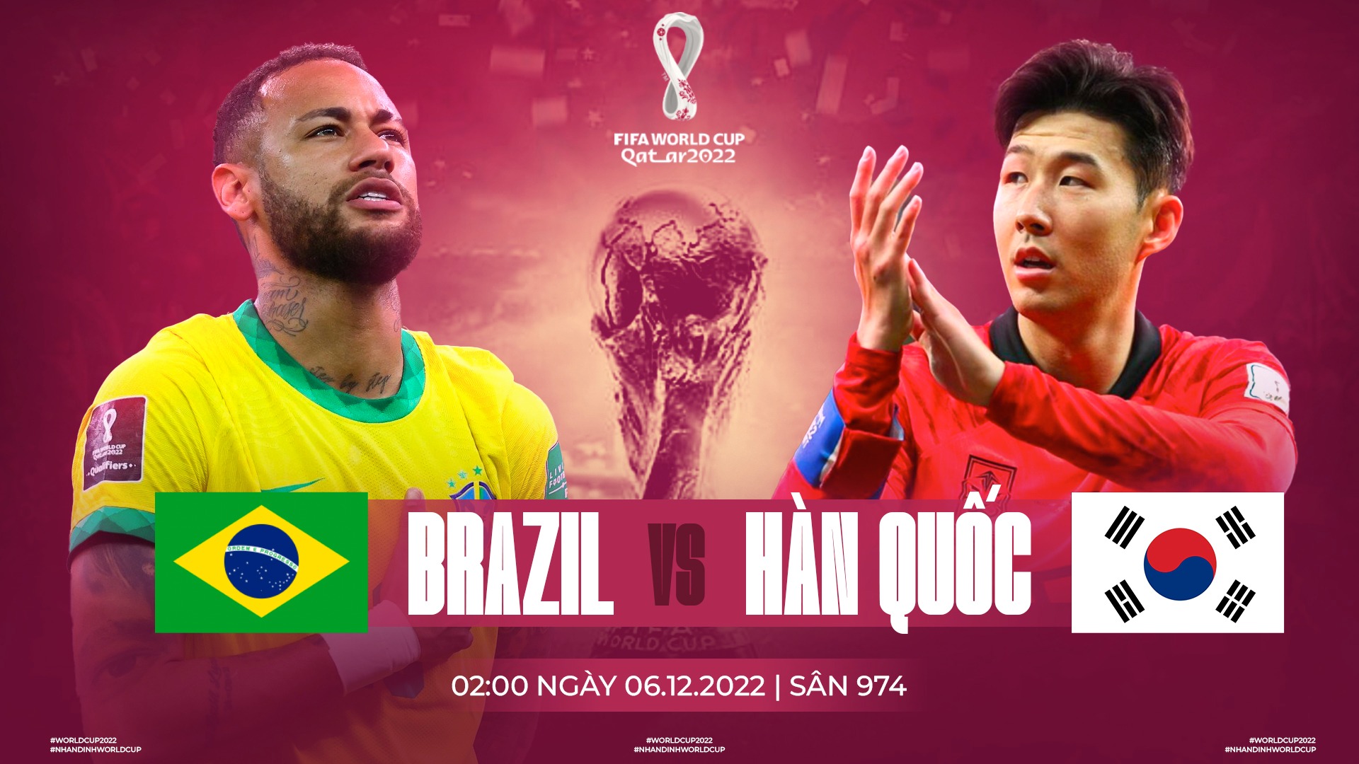 World Cup 2022: Nhận định, dự đoán Brazil vs Hàn Quốc