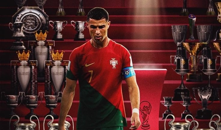 Mạng xã hội: Ronaldo cúi gầm trước bộ sưu tập danh hiệu, trừ cúp vàng World Cup