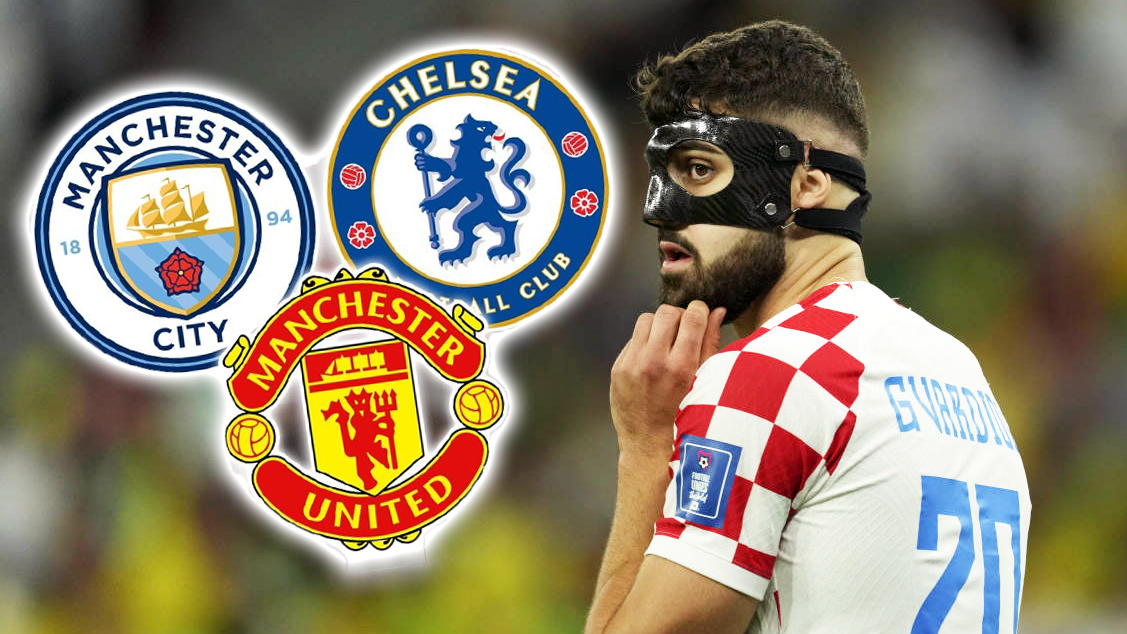 Ba ông lớn Premier League tranh giành trung vệ thép 20 tuổi của Croatia
