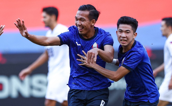 Campuchia thắng sốc Philippines ở trận khai màn AFF Cup 2022