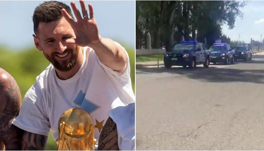 Messi có cử chỉ khó tin với những người hâm mộ đợi anh trước cửa nhà