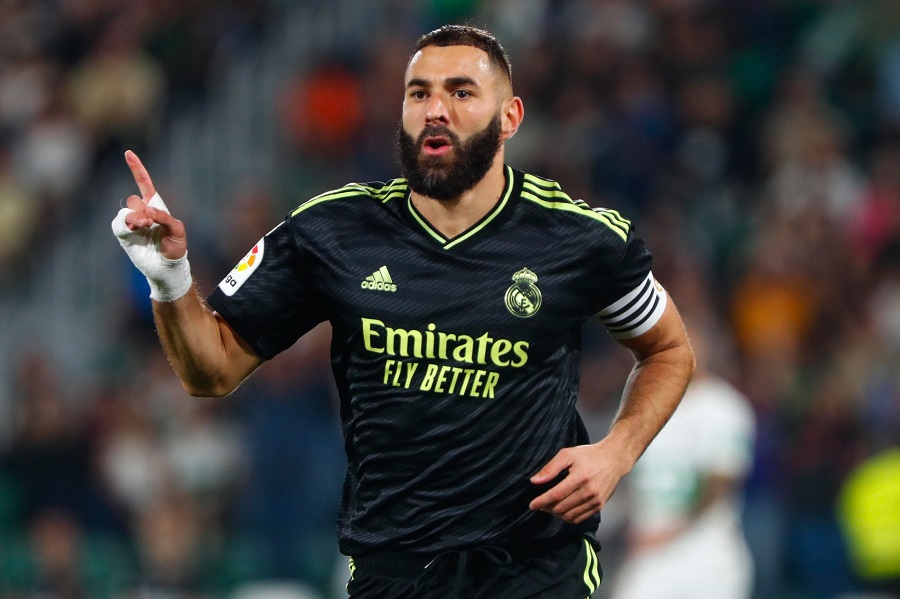 Courtois cứu thua cho Real Madrid, Benzema định đoạt trong 5 ph&uacute;t