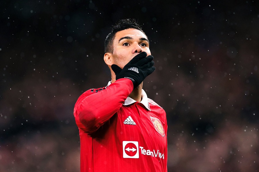 Casemiro gây choáng với bản đồ nhiệt trận MU thắng Bournemouth