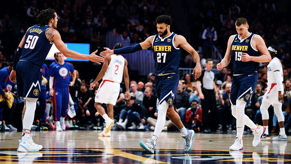 Blowout đối thủ từ hiệp 2, Denver Nuggets chiến thắng dễ dàng trước LA Clippers