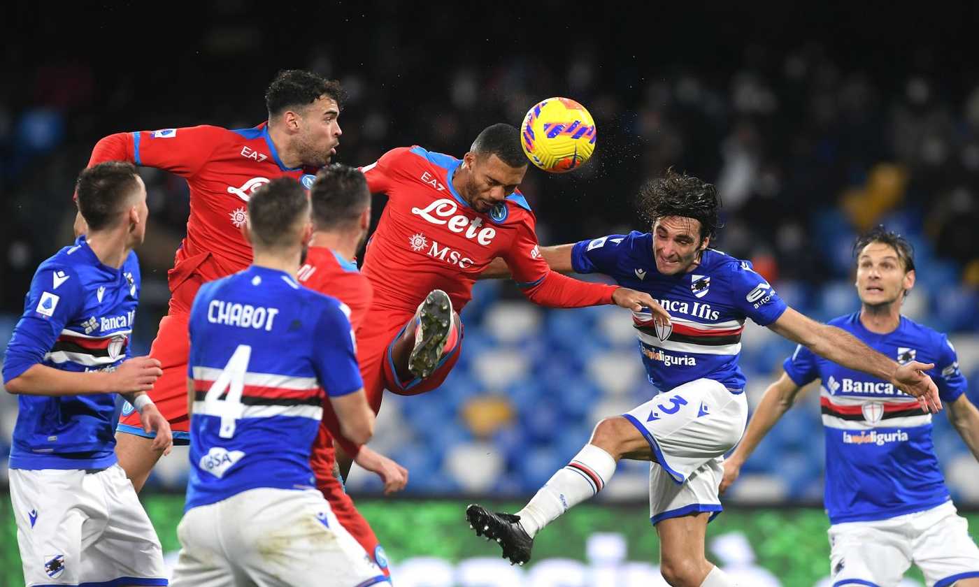Tỷ lệ kèo trận Sampdoria vs Napoli, Serie A, 0h ngày 9/1