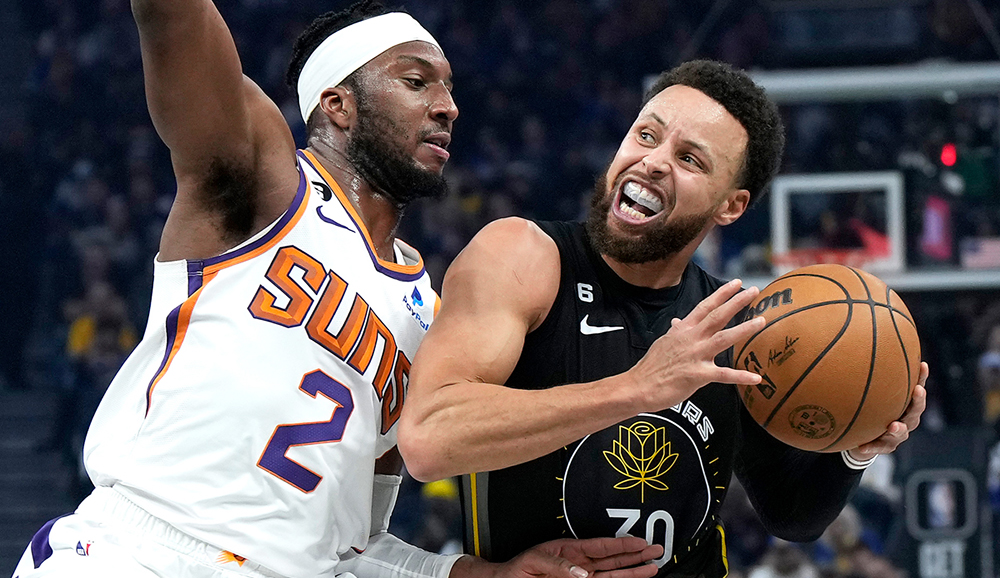 Stephen Curry "gánh đội" bất thành, Warriors nhận thất bại từ đội hình phụ của Phoenix Suns