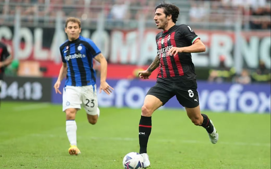 Đội hình ra sân dự kiến AC Milan vs Inter: Tonali trở lại