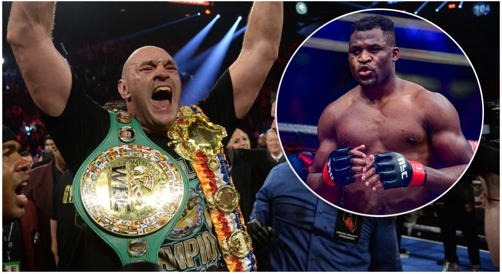 Tyson Fury thách Francis Ngannou đánh Boxing... bằng găng MMA