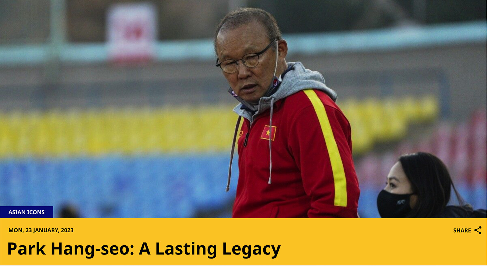 AFC gọi HLV Park Hang Seo là “di sản trường tồn”