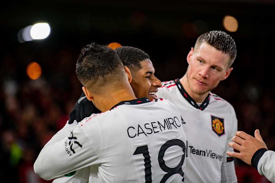 MU thắng đậm ở Carabao Cup, Rashford tiếp nối chuỗi ghi bàn