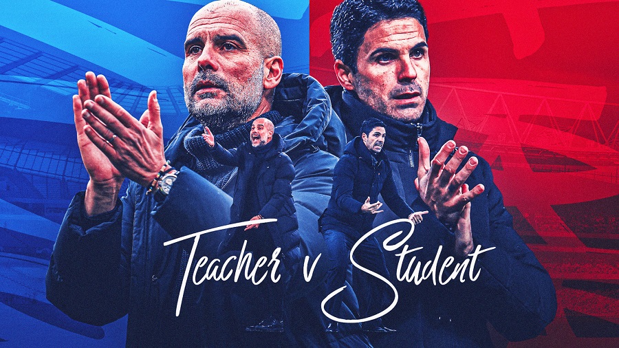 Arteta vs Guardiola: Đã đến lúc thầy và trò đổi vai? Arteta vs Guardiola: Đã đến lúc thầy và trò đổi vai?