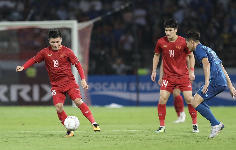 Quang Hải "trượt" đội hình tiêu biểu, Theerathon là thủ lĩnh ở AFF Cup 2022