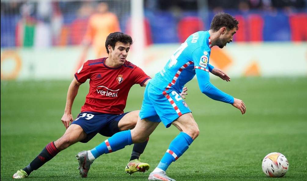 Tỷ lệ kèo trận Osasuna vs Atletico, La Liga, 22h15 ngày 29/1