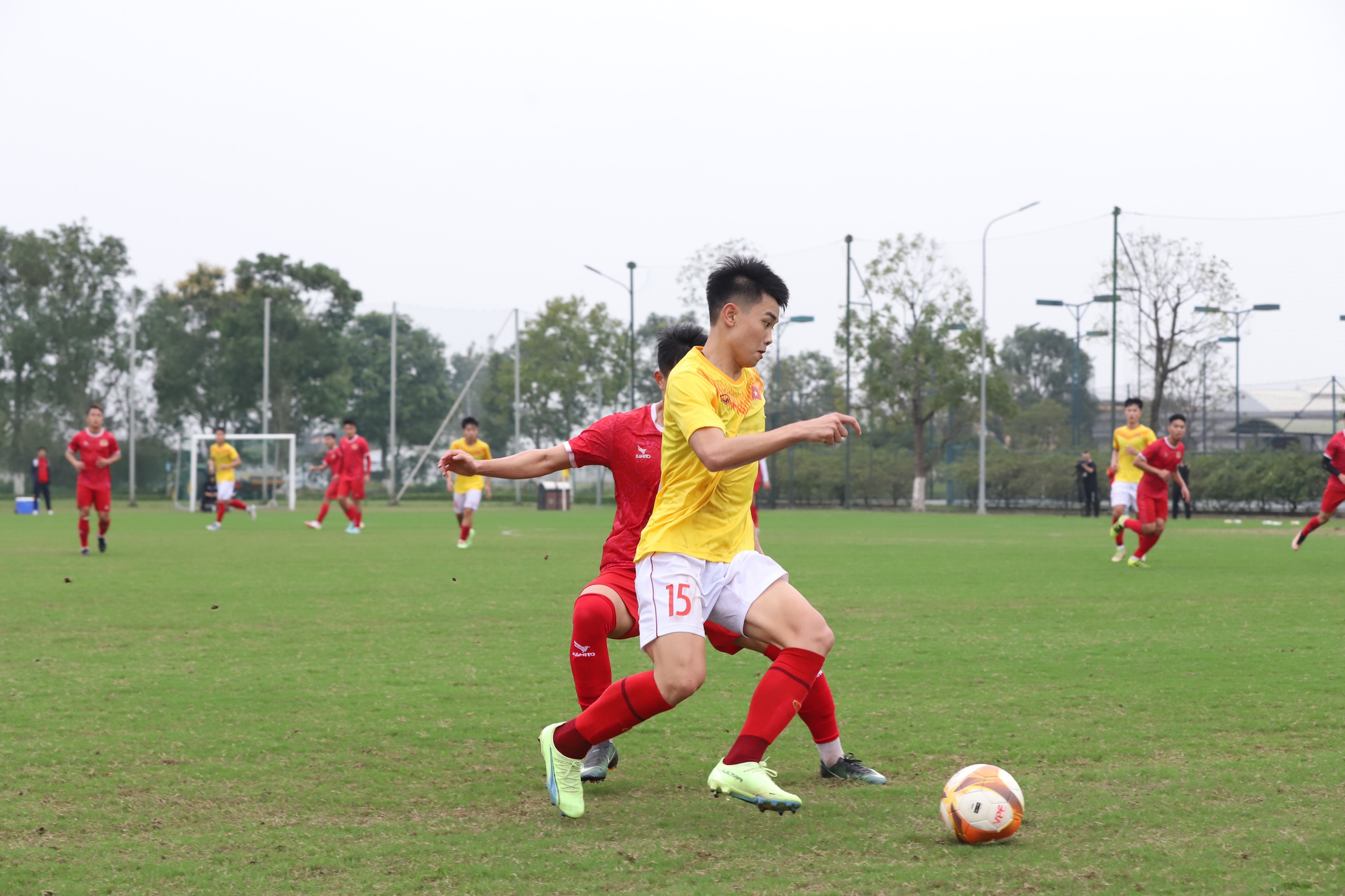Patrik Lê Giang bắt chính, CAHN hòa U20 Việt Nam