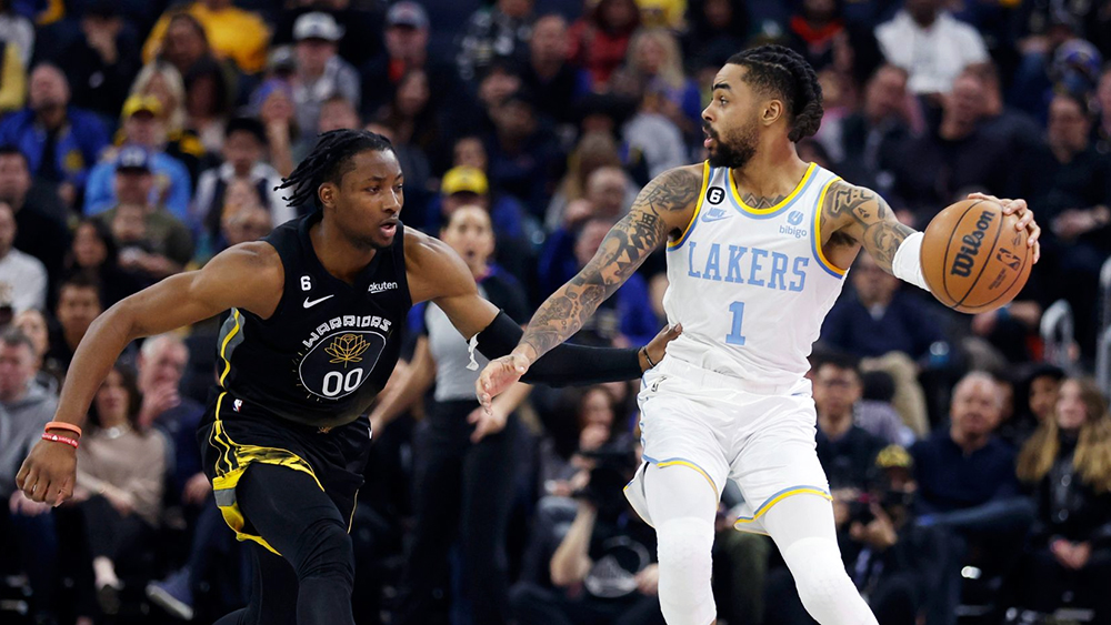 Dàn tân binh chuyển nhượng ra mắt tròn vai, Lakers thắng ĐKVĐ Golden State Warriors Dàn tân binh chuyển nhượng ra mắt tròn vai, Lakers thắng ĐKVĐ Golden State Warriors