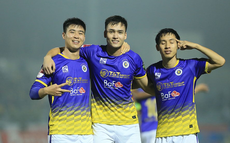 Bảng x&ecirc;́p hạng V.League 2023: H&agrave; N&ocirc;̣i FC chi&ecirc;́m ng&ocirc;i đ&acirc;̀u bảng