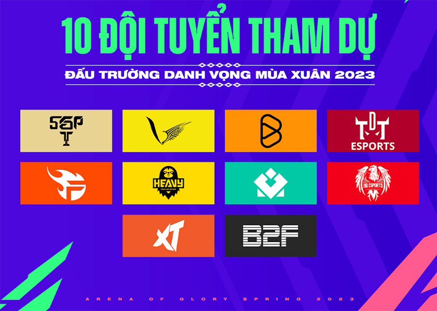 Bảng xếp hạng Đấu Trường Danh Vọng Mùa Xuân 2023 Liên Quân Mobile Bảng xếp hạng Đấu Trường Danh Vọng Mùa Xuân 2023 Liên Quân Mobile