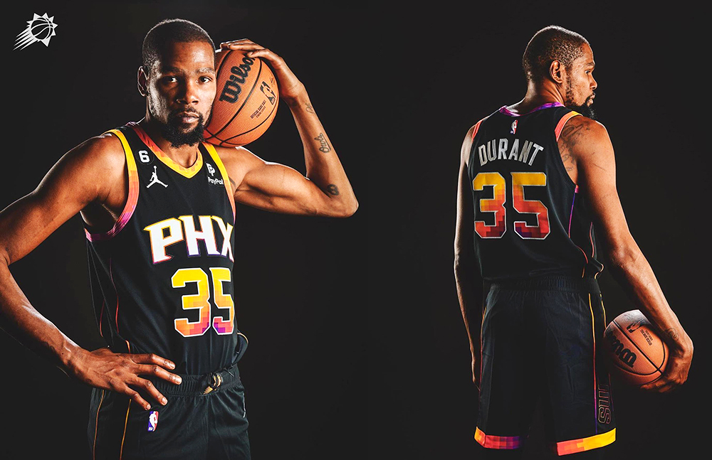 Kevin Durant lần đầu ra mắt CĐV Phoenix Suns, hào hứng với mục tiêu vô địch NBA