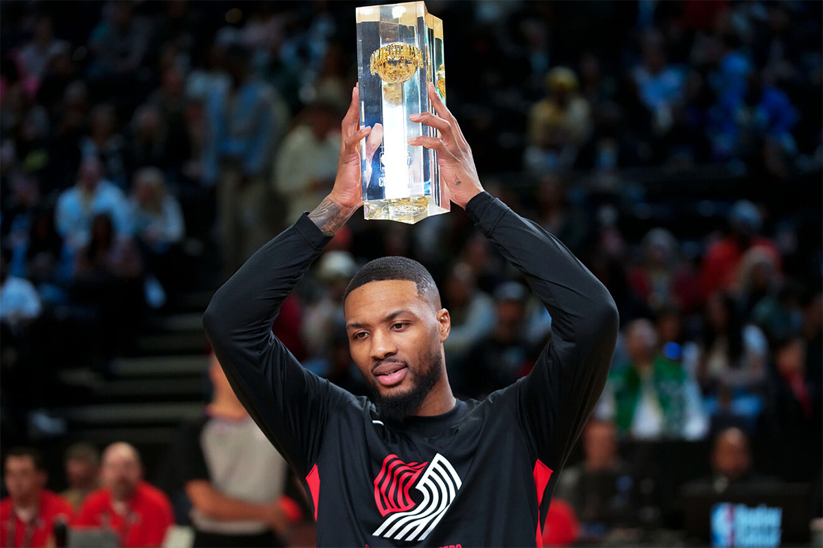 Hạ kỷ lục gia Haliburton, Damian Lillard vô địch 3-Point Contest bằng cú ném cuối cùng Hạ kỷ lục gia Haliburton, Damian Lillard vô địch 3-Point Contest bằng cú ném cuối cùng