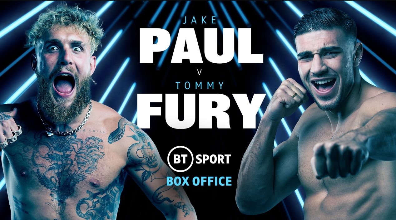 Xem trực tiếp Boxing: Jake Paul đối đầu Tommy Fury