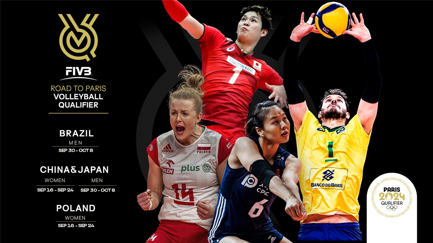 Xác định các quốc gia tổ chức vòng loại môn bóng chuyền Olympic 2024