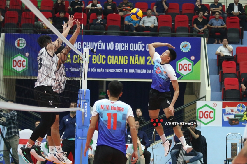 Kết quả vòng I giải bóng chuyền Vô địch quốc gia cúp Hóa chất Đức Giang 2023