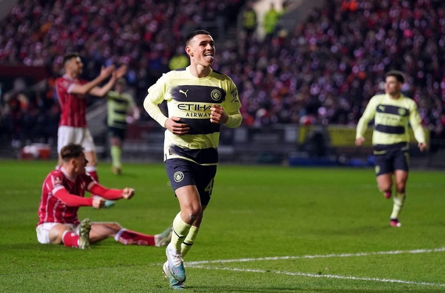 Man City vẫn nu&ocirc;i giấc mơ ăn ba sau c&uacute; đ&uacute;p của Foden ở FA Cup