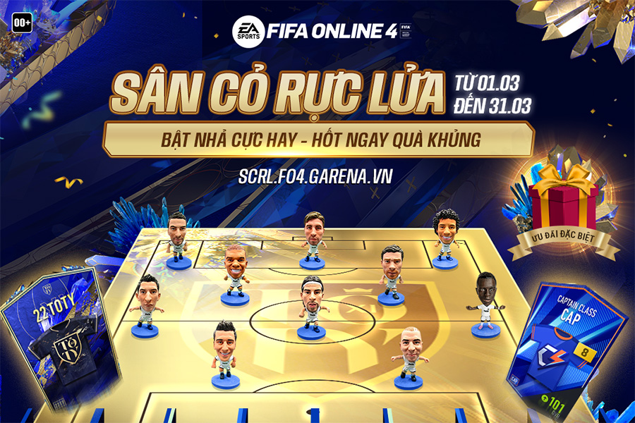 Sân Cỏ Rực Lửa FO4 tháng 3/2023: Game thủ cần bao nhiêu FC để chơi hết sự kiện?