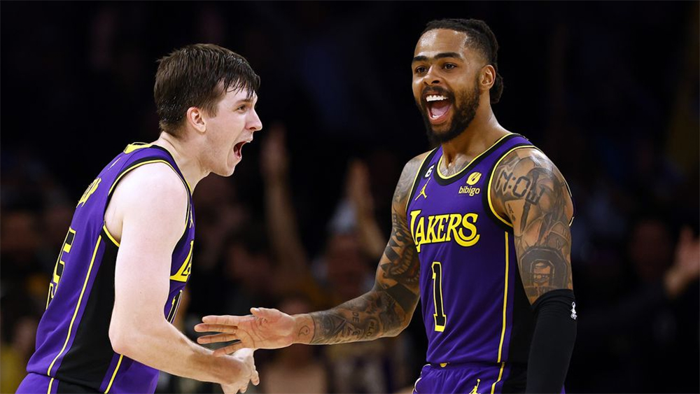Gi&agrave;nh chiến thắng thứ 3 li&ecirc;n tiếp, Los Angeles Lakers chỉ c&ograve;n c&aacute;ch top 6 đ&uacute;ng 1 trận đấu