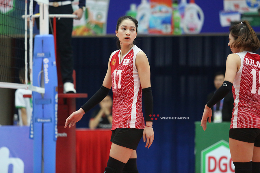 Đập tan tin đồn chấn thương, Nguyễn Thị Phương liên tục tỏa sáng trong trận ra quân giải bóng chuyền VĐQG 2023