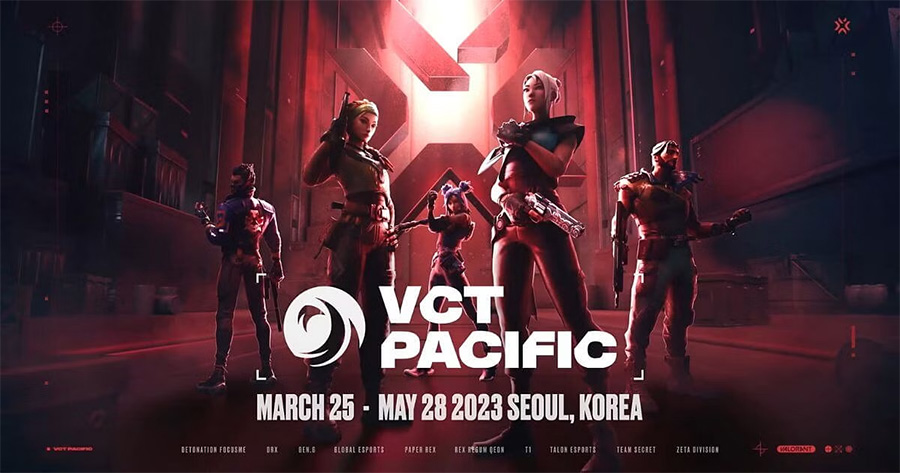 VCT Pacific 2023 - Tổng hợp lịch thi đấu Valorant, thể thức, giải thưởng