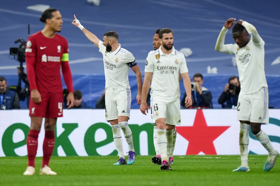 Benzema g&acirc;y khiếp sợ ở v&ograve;ng loại trực tiếp Champions League