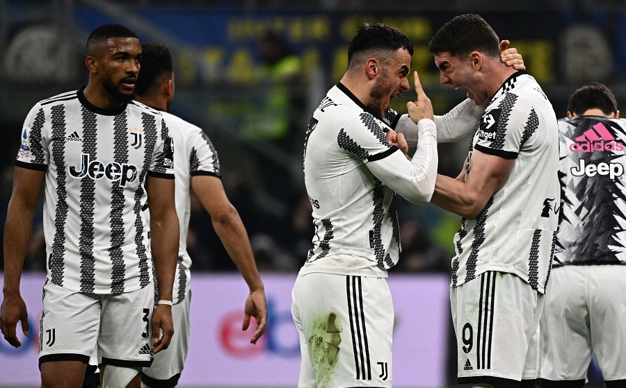 Inter vs Juve: B&agrave;n thắng được c&ocirc;ng nhận khi b&oacute;ng 2 lần&hellip; chạm tay