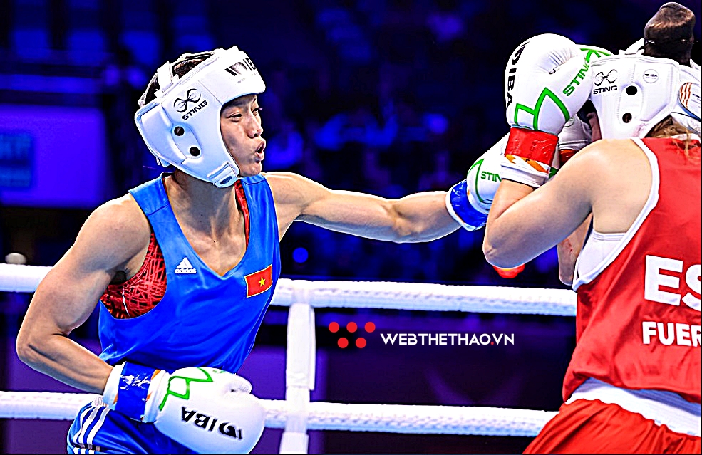 Nguyễn Thị Tâm gặp võ sỹ "khủng" của chủ nhà ở chung kết Boxing thế giới